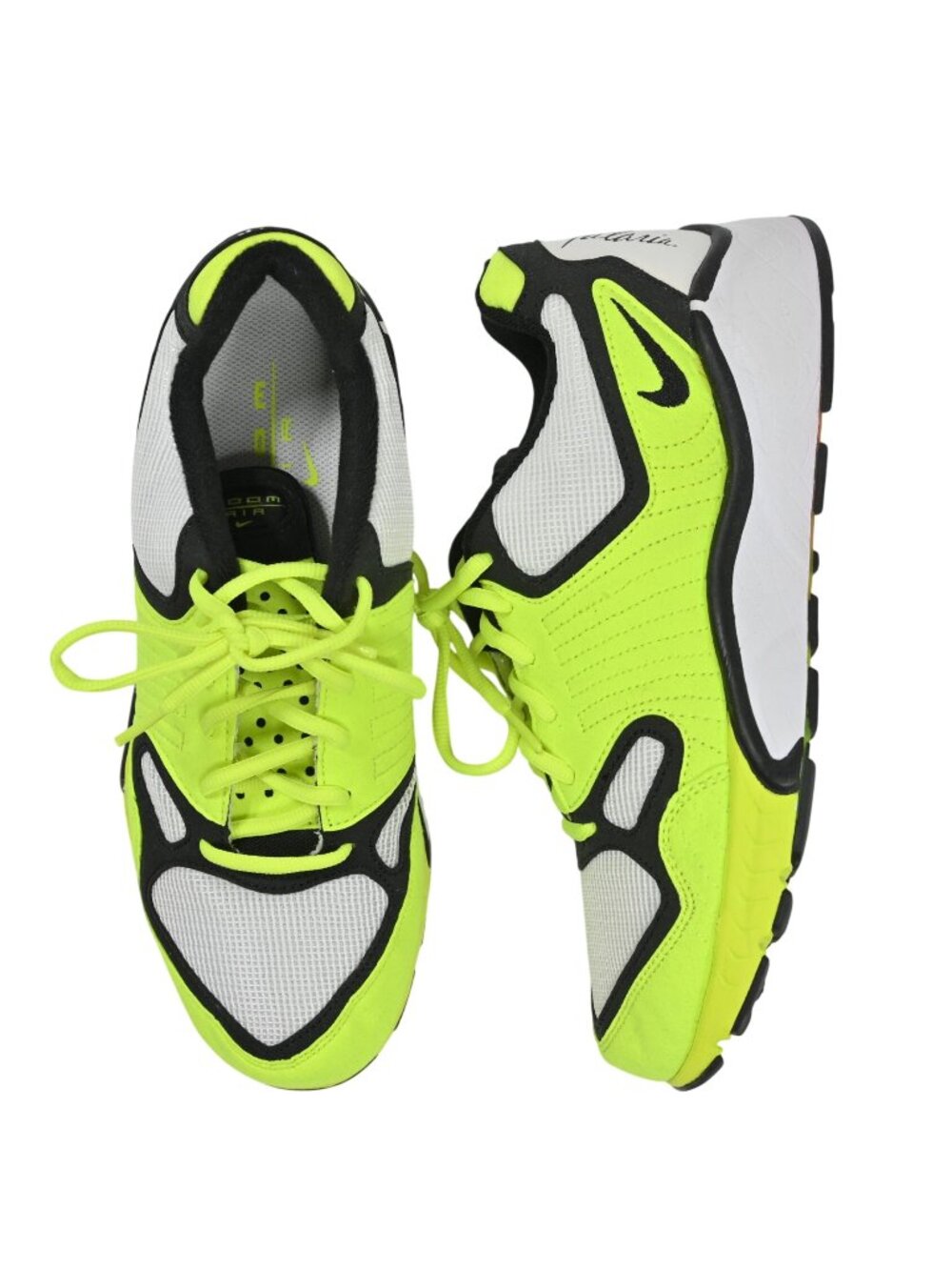 Nike Air Zoom Talaria Volt Sneakers 844695-100 in White Black-Volt-White